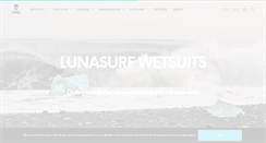 Desktop Screenshot of lunasurfwetsuits.com